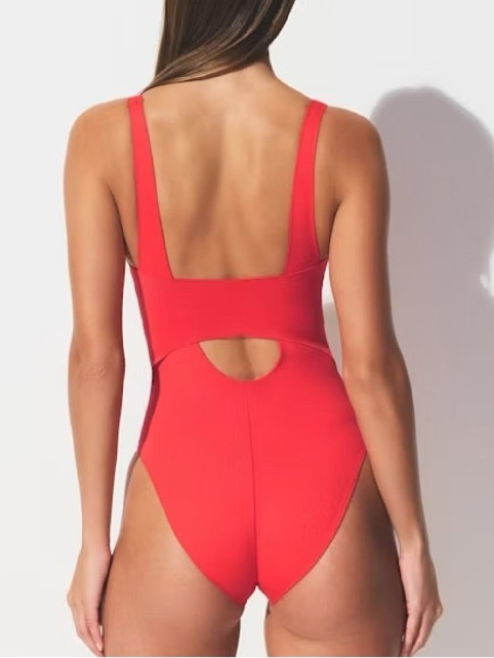 ❤️ SKIMS Swim Snatching One Piece | Carmine | Sz Small | NWT 🏷️